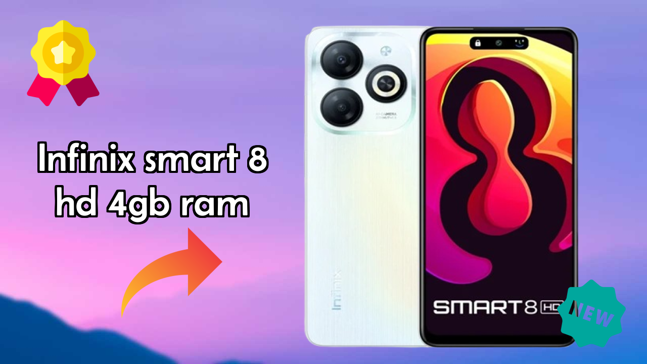 Infinix Smart 8 HD 4GB RAM at ₹6,999 - Best Deal Available
