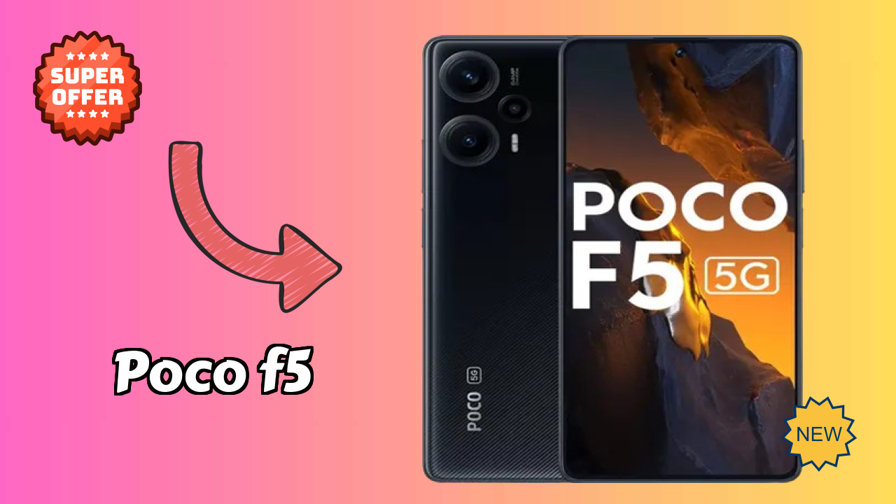 POCO F5 Display Review: 6.67 Inches (16.94 Cm) Screen Size