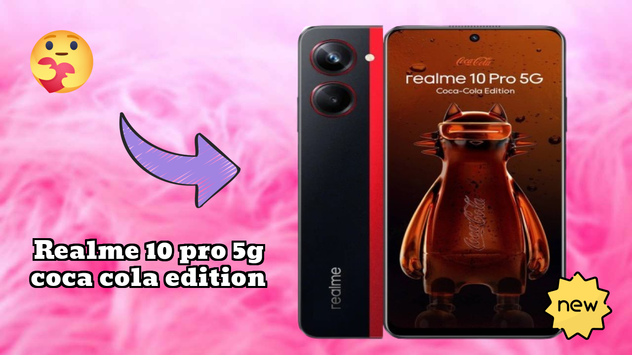 Realme 10 Pro 5G Coca Cola Edition Display Analysis: 6.72 Inches (17.07 Cm) Screen