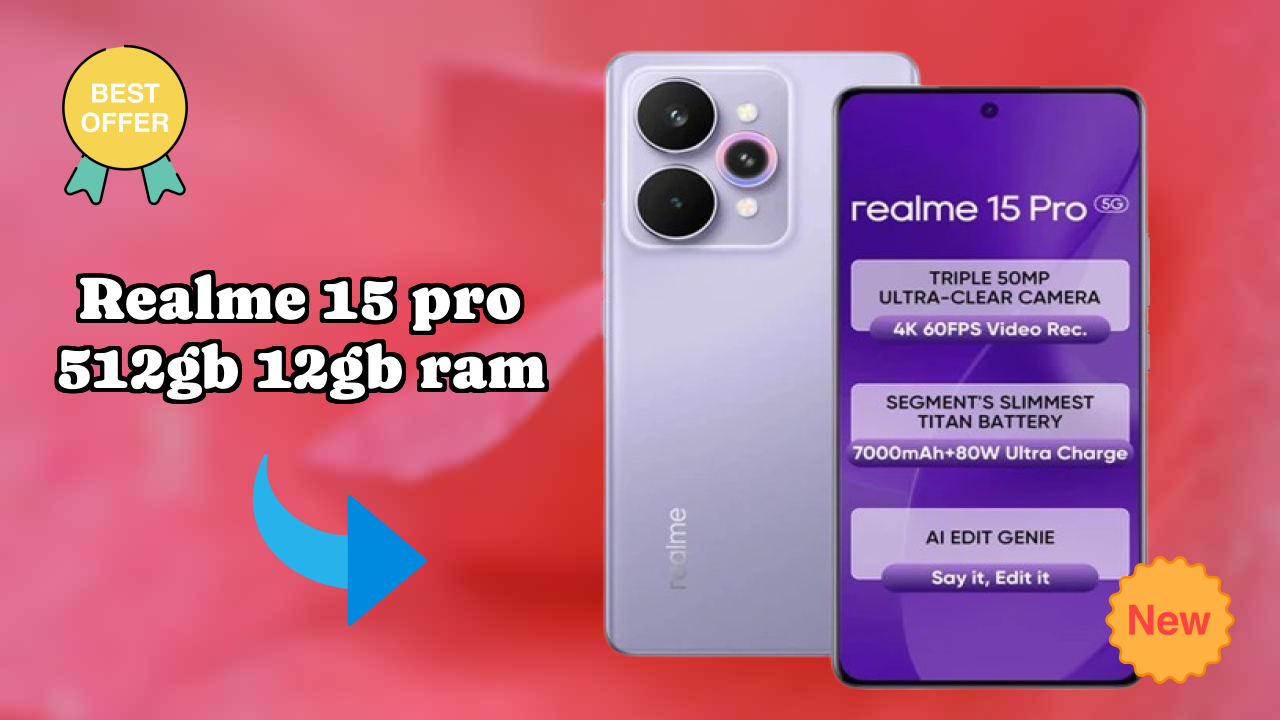 Realme 15 Pro 512GB 12GB RAM Price Analysis: ₹41,099 Value for Money?