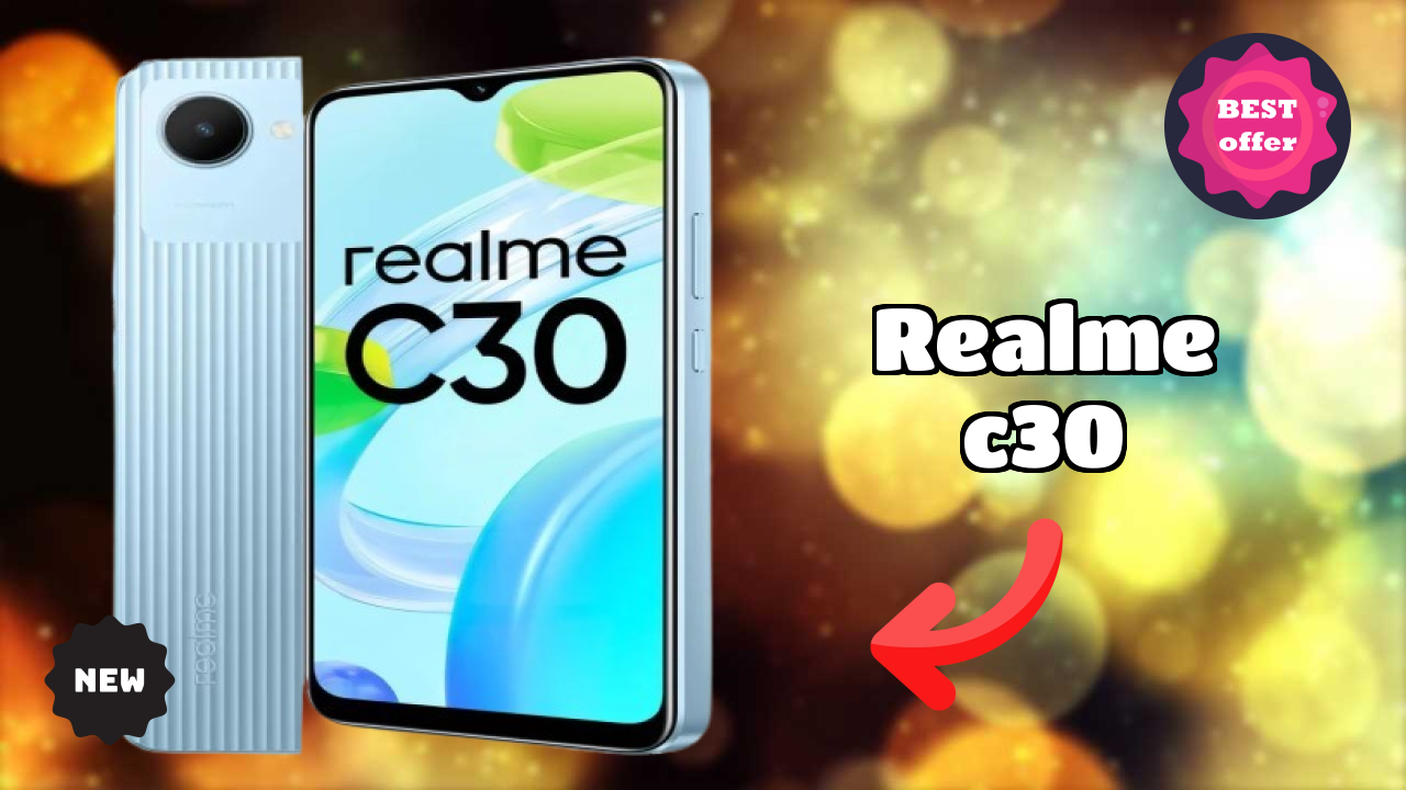 Realme C30 Display Technology: IPS LCD Quality