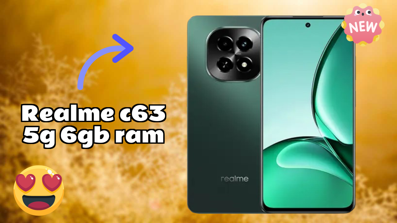 Realme C63 5G 6GB RAM Processor Review: MediaTek Dimensity 6300 Performance