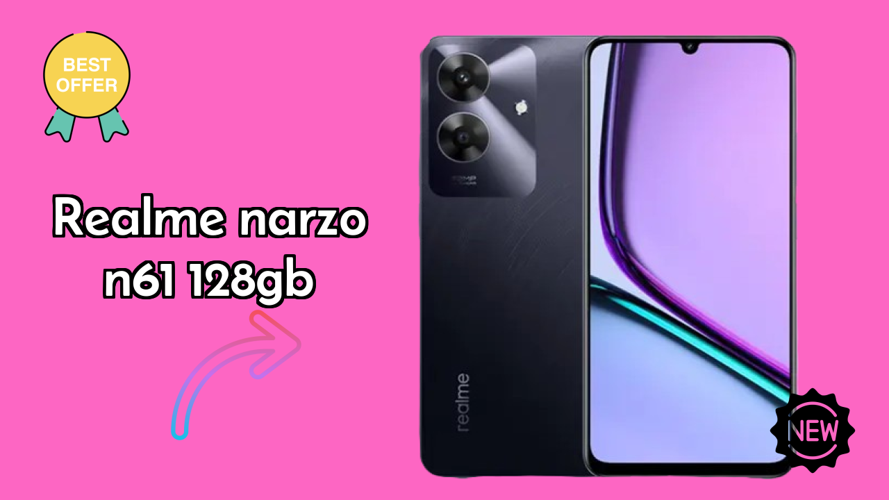 Realme Narzo N61 128GB Display Review: IPS LCD Screen Size