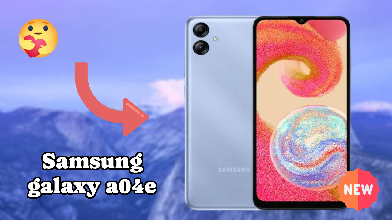 Samsung Galaxy A04e at ₹8,999 - Best Features Explained