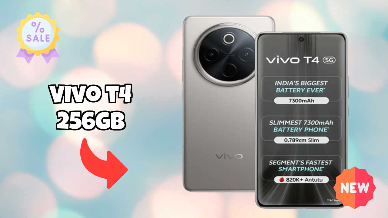 Vivo T4 256GB Camera Review: 50 MP + 2 MP Rear Camera Photo Quality