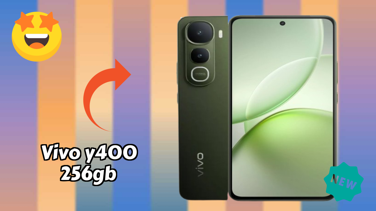 Vivo Y400 256GB Display Technology: 6.67 Inches (16.94 Cm) Screen